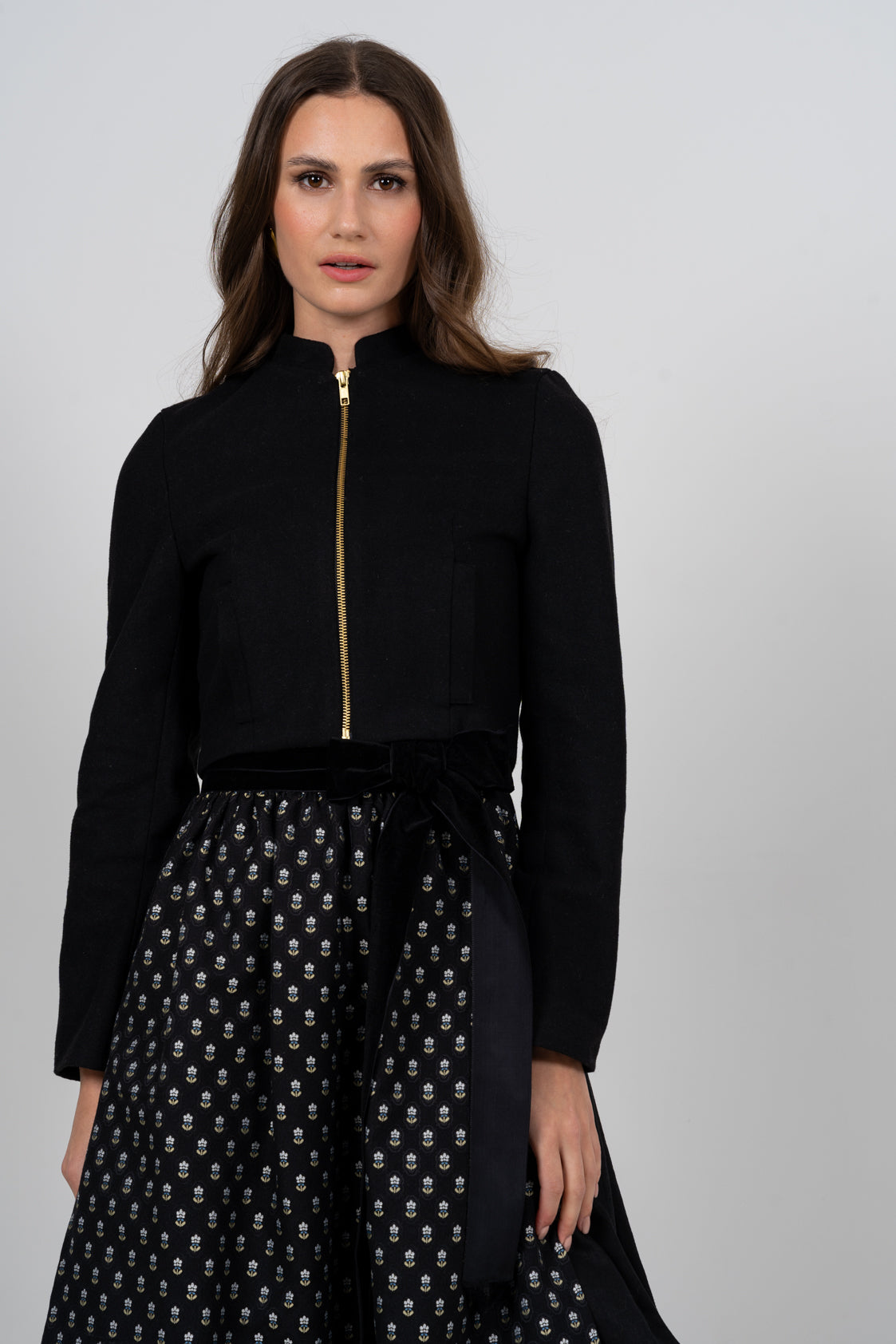 JACKE BLOUSON LODEN SCHWARZ
