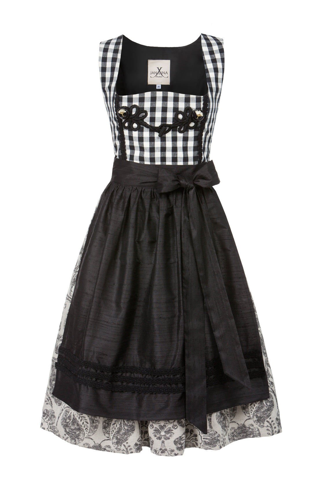 DIRNDL COCO MADEMOISELLE SCHWARZ/WEISS