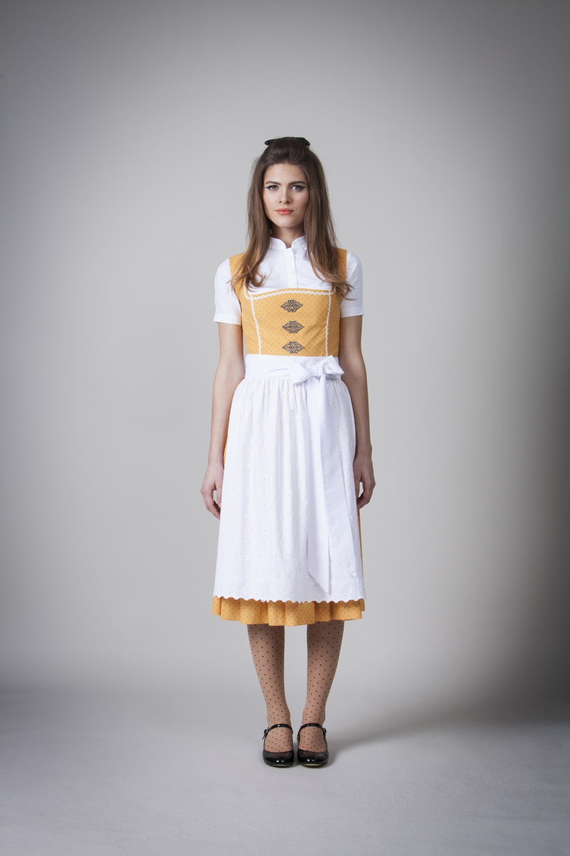 BW DIRNDL VINTAGE FLOWERS OCKER