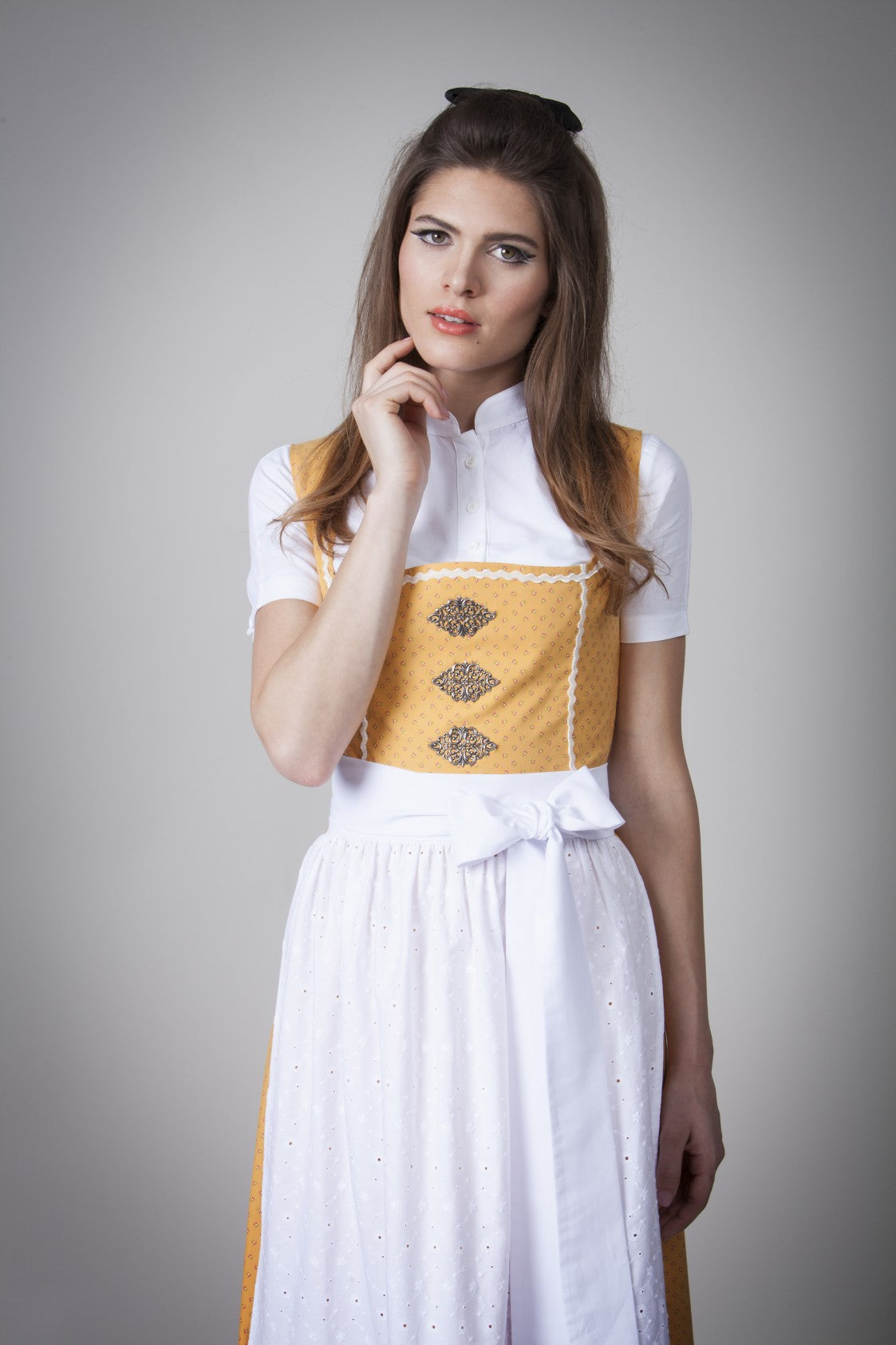 BW DIRNDL VINTAGE FLOWERS OCKER