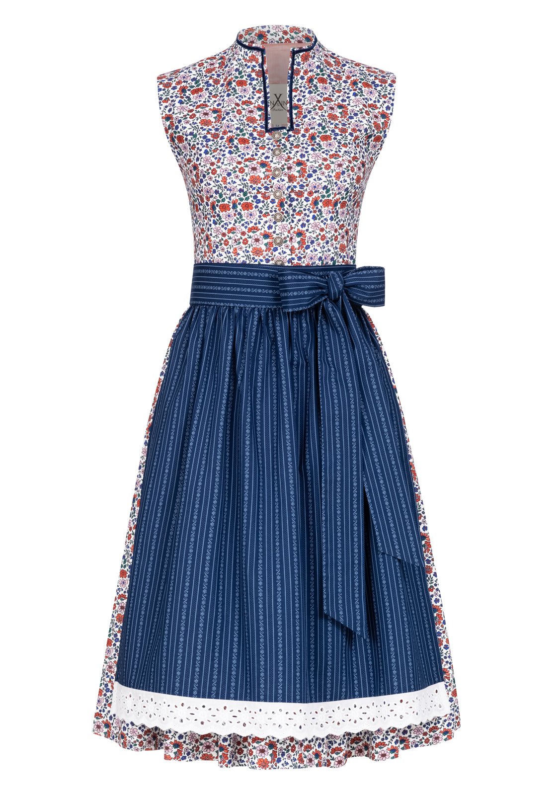 BW DIRNDL MILLE FLEUR STEHKRAGEN MULTICOLOR - JAN&INA Trachten