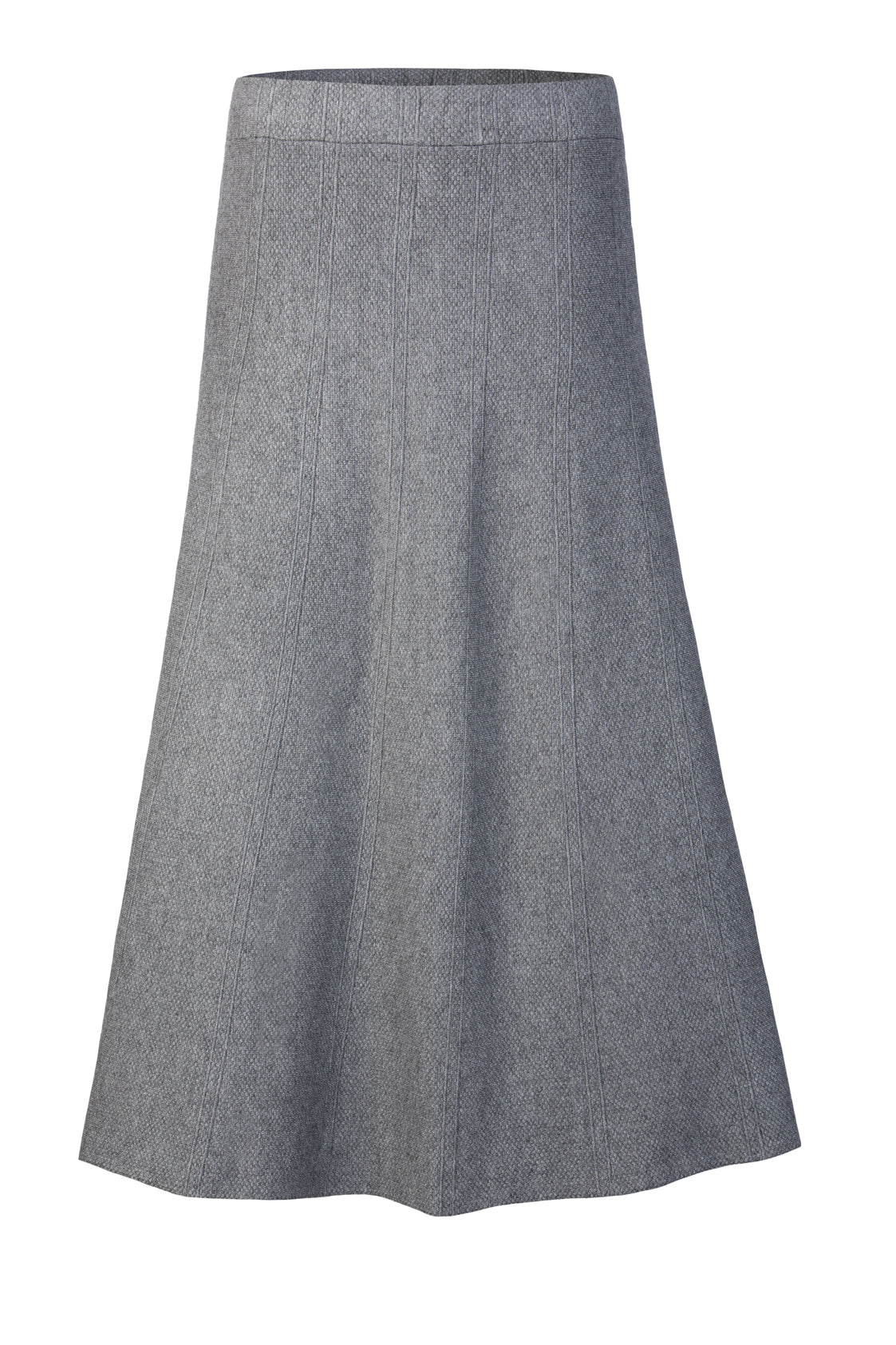 FASHION STRICK ROCK A-LINIE GRAU