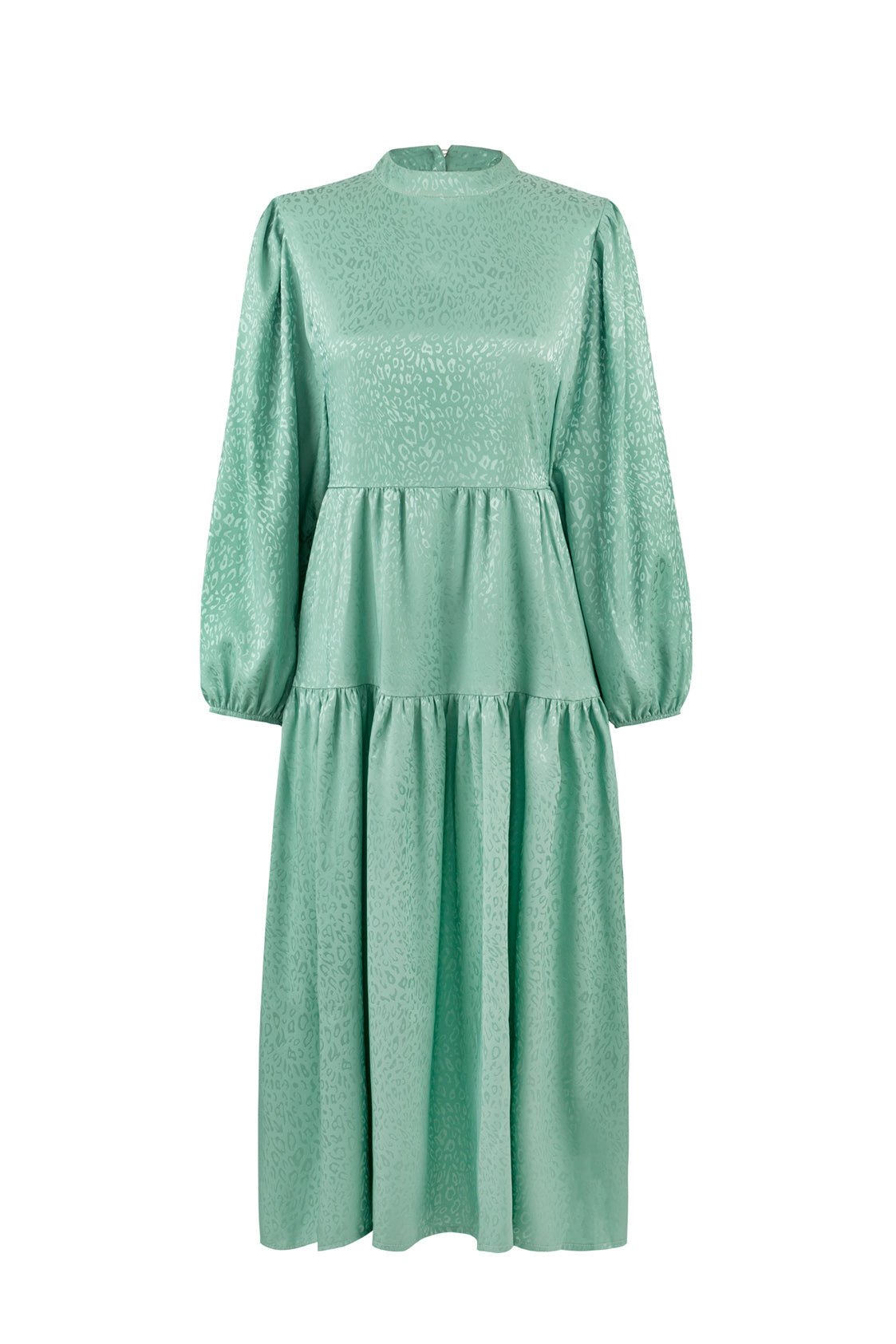 VOLANT MIDI KLEID LEO ONESIZE CORAL - JAN&INA Trachten