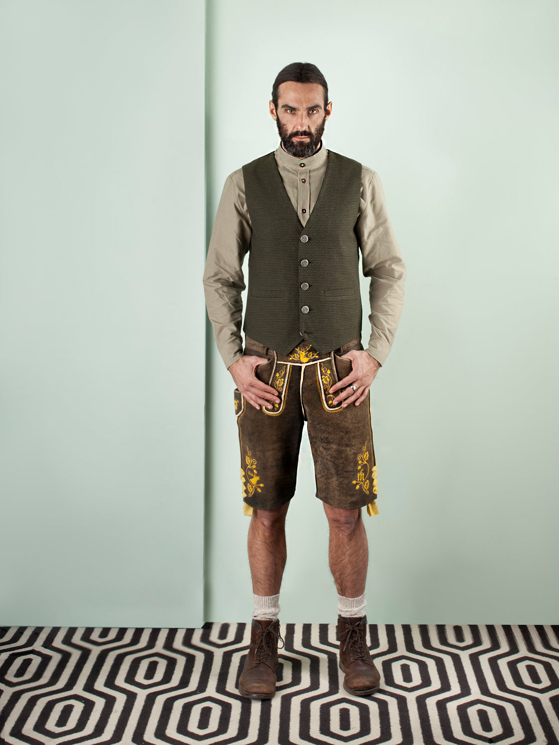 TRACHTENWESTE TRADITION GRÜN