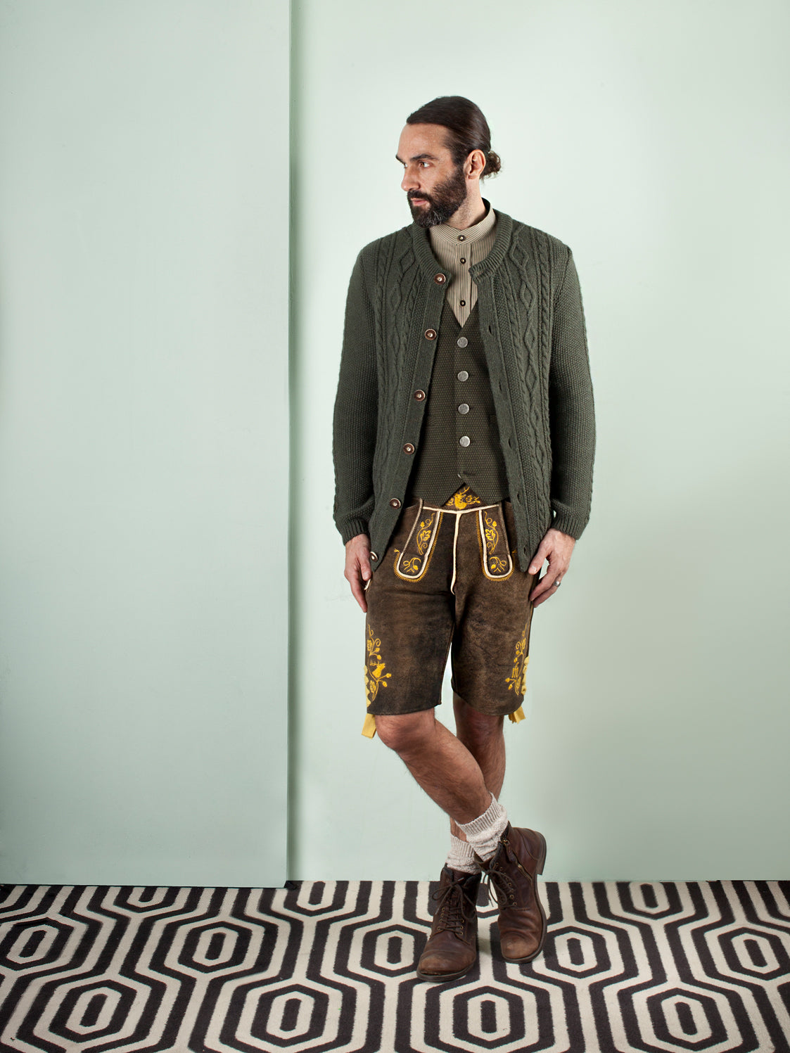 TRACHTENWESTE TRADITION GRÜN