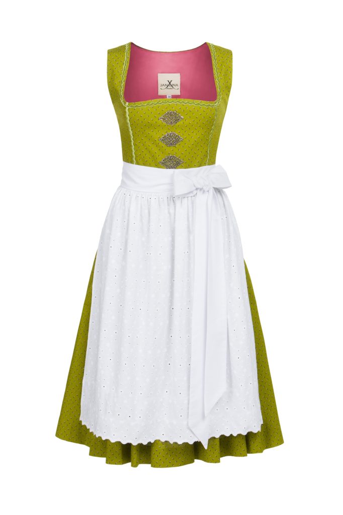 BW DIRNDL VINTAGE FLOWERS SCHILF