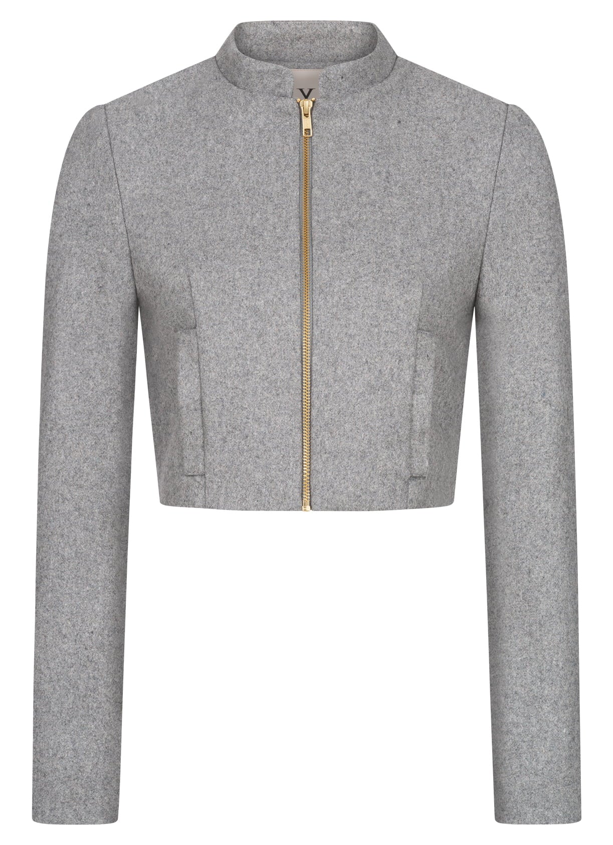 JACKE BLOUSON LODEN GRAUMELANGE