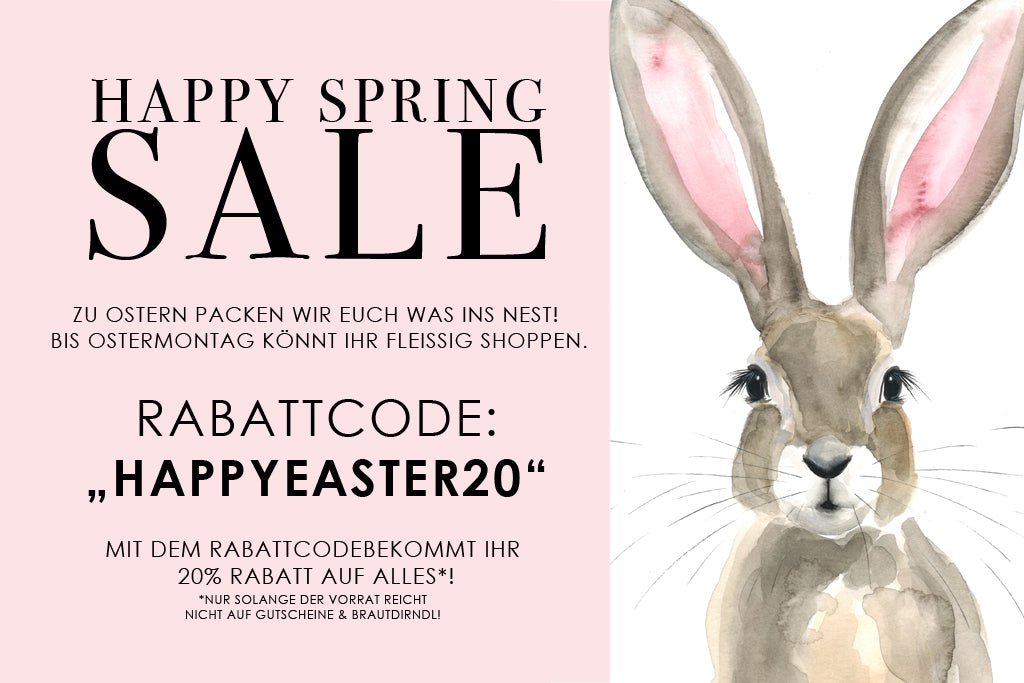 HAPPY SPRING SALE - JAN&INA Trachten