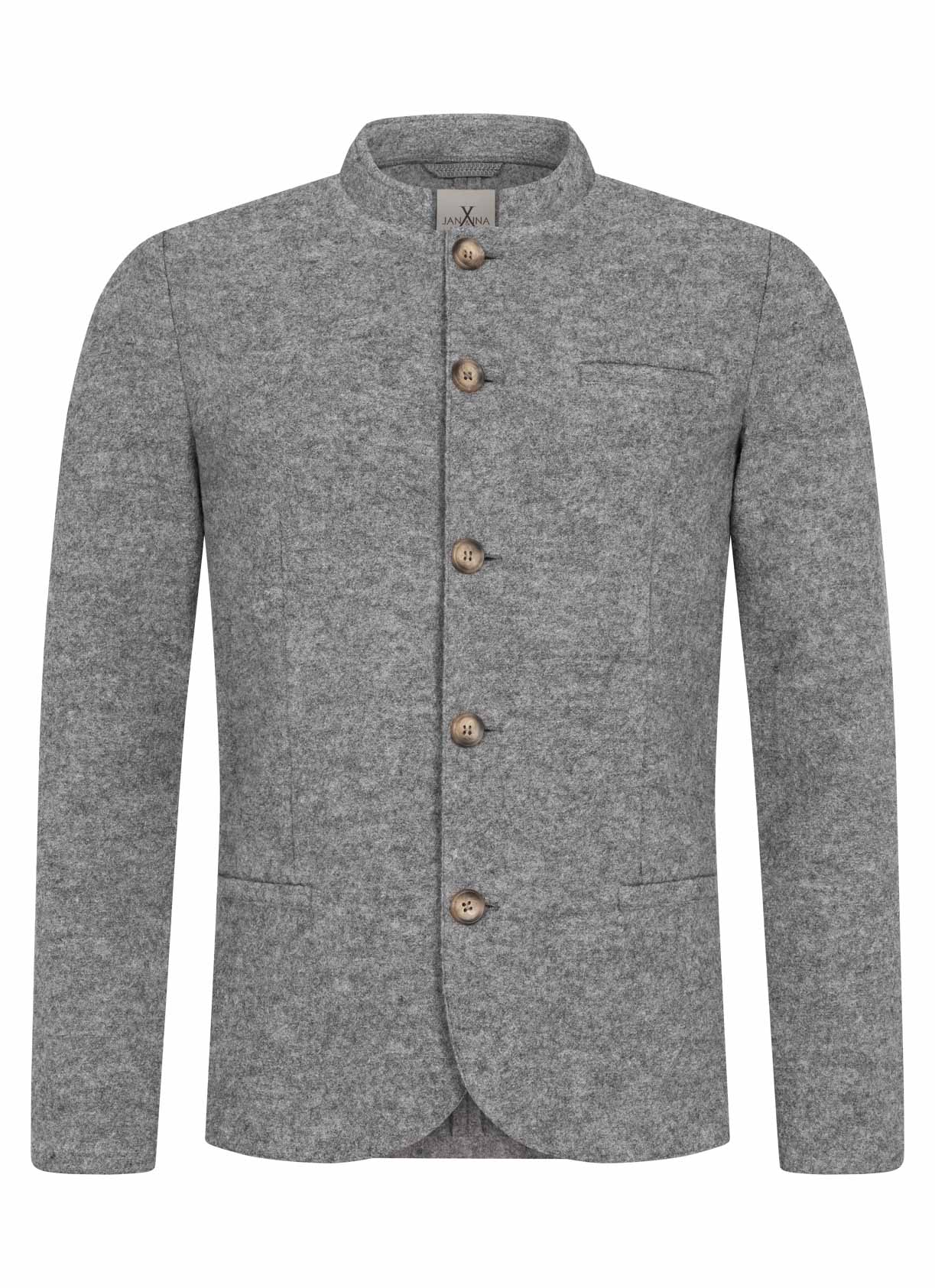 TRACHTENJACKE WALKLODEN GRAU MELANGE