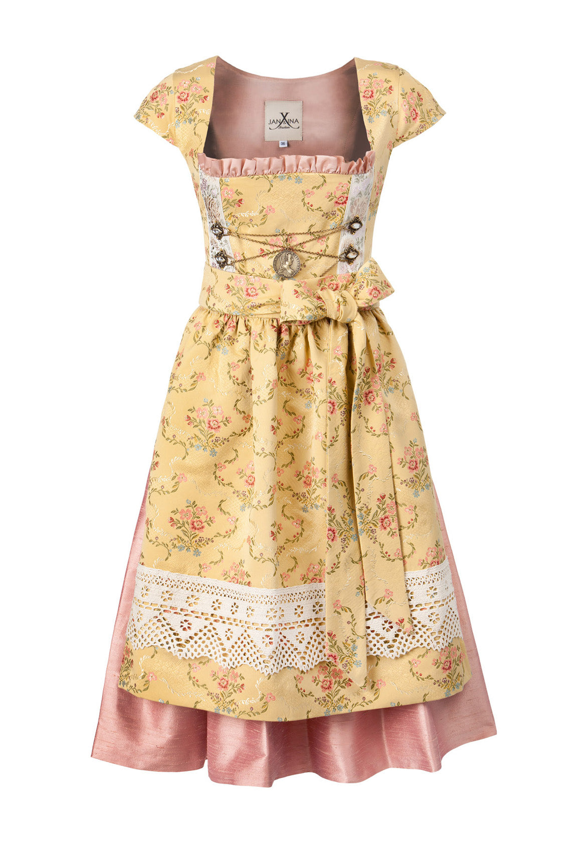 DIRNDL PERGOLA OCKER/NUDE