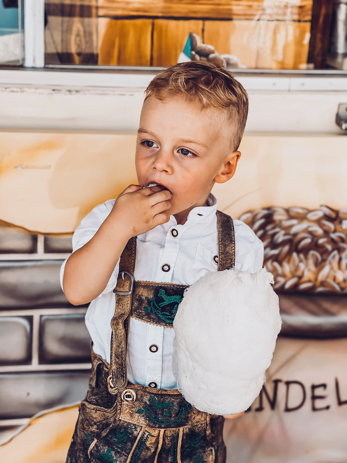 KINDER- TRACHTENHEMD SLIMFIT TRADITION WEISS