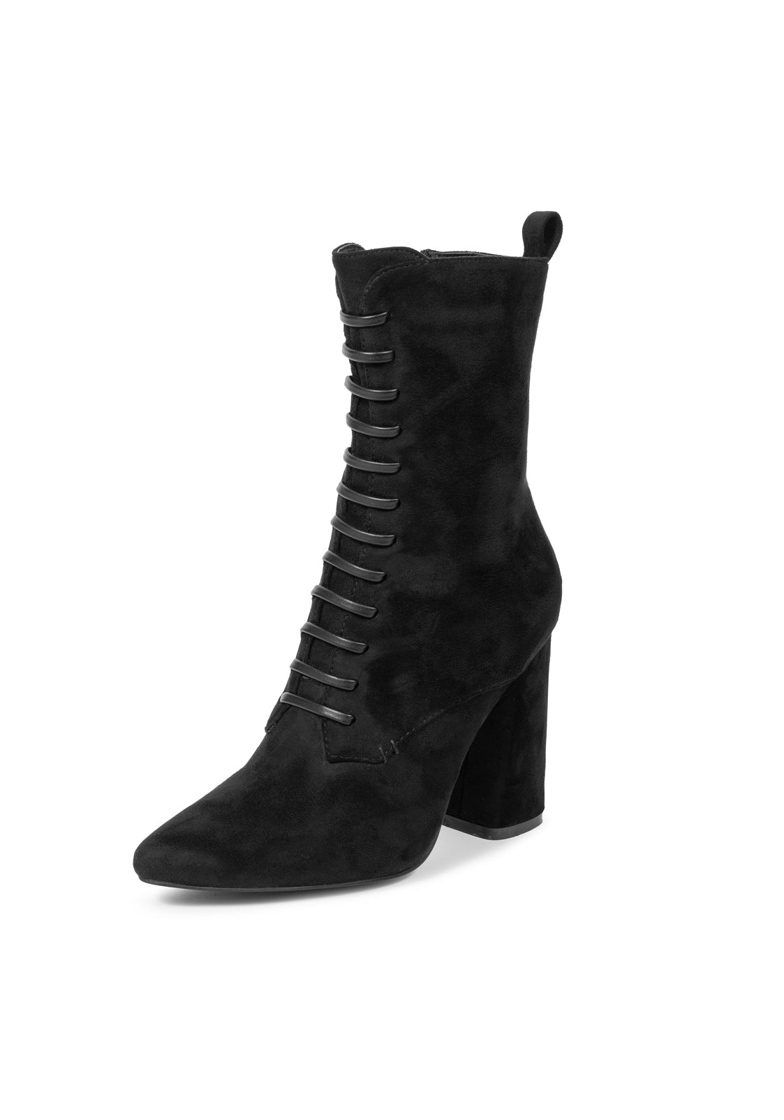 STIEFELETTE/ TRACHTENPUMPS SCHWARZ